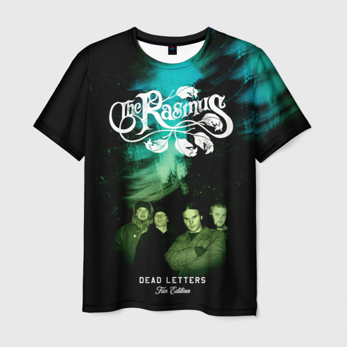 Мужская футболка с принтом Dead Letters - The Rasmus, вид спереди №1