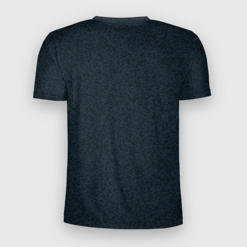 Мужская футболка 3D Slim с принтом Сказочный домик из гриба, вид сзади #1