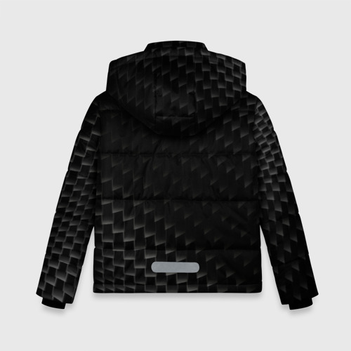 Зимняя куртка для мальчиков 3D Fiat карбоновый фон, цвет черный - фото 2