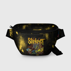 Поясная сумка 3D Slipknot Yellow demon