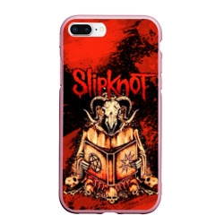 Чехол для iPhone 7Plus/8 Plus матовый Slipknot  бараний череп