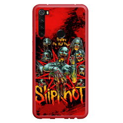 Slipknot red satan – Чехол для Xiaomi Redmi Note 8T с принтом купить