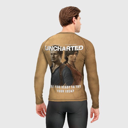 Мужской рашгард 3D Uncharted: Legacy of Thieves Collection - фото 4