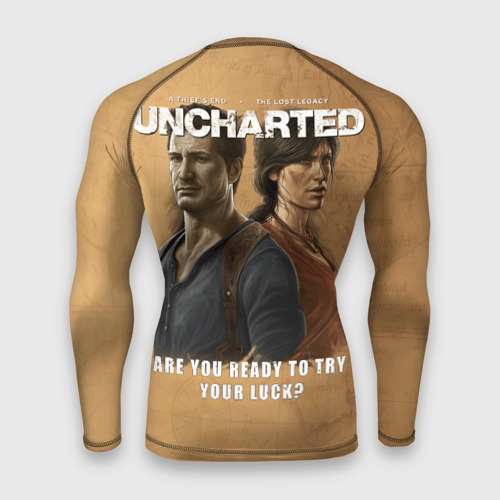 Мужской рашгард 3D Uncharted: Legacy of Thieves Collection - фото 2