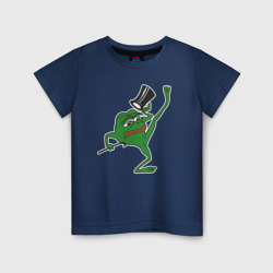 Детская футболка хлопок Лягушонок Пепе в танце