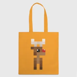 Олень в пикселях