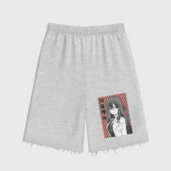 Женские шорты oversize футер хлопок Милая Рио Футаба