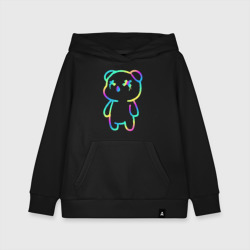Детская толстовка хлопок Cool neon bear