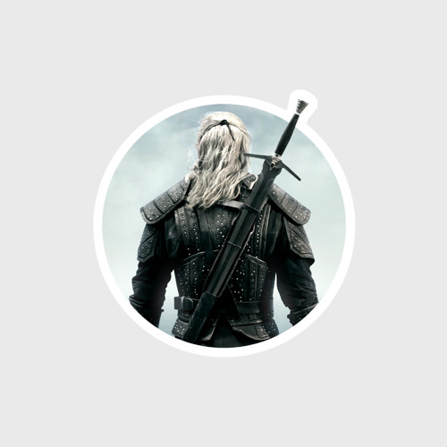 Наклейка Ведьмак сериал The Witcher