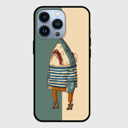 Чехол для iPhone 13 Pro Акула-моряк