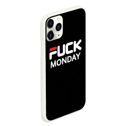 Чехол для iPhone 11 Pro Max матовый Fuck monday antibrand - фото 2