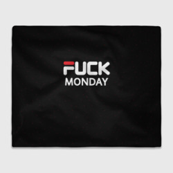 Плед 3D Fuck monday antibrand