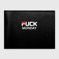 Обложка для студенческого билета Fuck monday antibrand