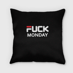 Подушка 3D Fuck monday antibrand