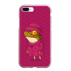 Чехол для iPhone 7Plus/8 Plus матовый Ее величество - лягуха