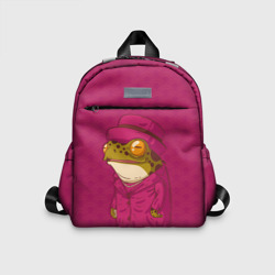 Детский рюкзак 3D Ее величество - лягуха