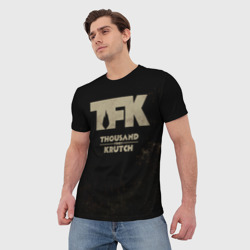 Мужская футболка 3D TFK - Thousand Foot Krutch - фото 2