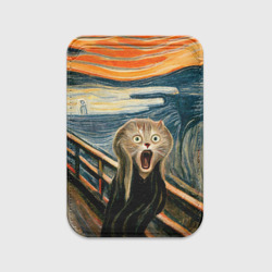 Картхолдер Magsafe магнитный Нейросеть - крик кота