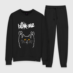 Женский костюм хлопок Blink 182 rock cat