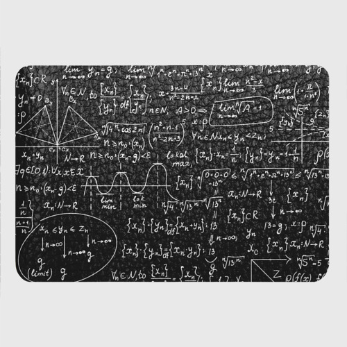 Картхолдер с принтом Геометрические формулы, цвет красный - фото 4