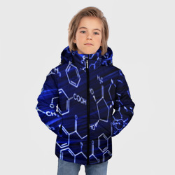 Зимняя куртка для мальчиков 3D Графическая химия - фото 2