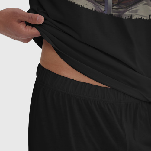 Мужская пижама хлопок Keyaru art, цвет черный - фото 6