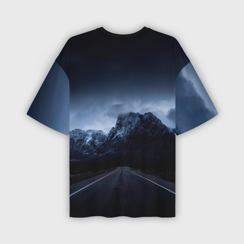 Мужская футболка oversize 3D Untraveled Road - Thousand Foot Krutch, цвет 3D печать - фото 2