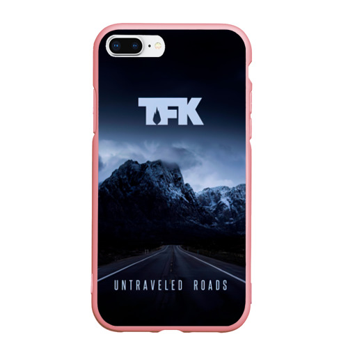 Чехол для iPhone 7Plus/8 Plus матовый Untraveled Road - Thousand Foot Krutch, цвет баблгам