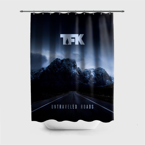 Штора 3D для ванной Untraveled Road - Thousand Foot Krutch