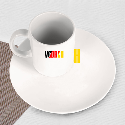 Набор: тарелка + кружка Vagodroch minimal - фото 3