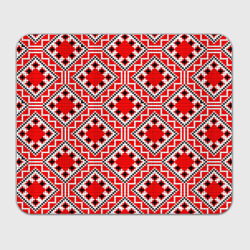 Прямоугольный коврик для мышки Белорусская вышивка - орнамент