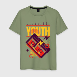 Аудиокассета моей молодости – Мужская футболка хлопок с принтом купить со скидкой в -20%