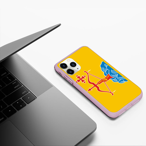 Чехол для iPhone 11 Pro матовый с принтом Кировская область - герб, фото #5