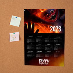 Постер Календарь на 2023 год Poppy Playtime - фото 2