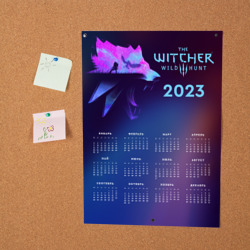 Постер Календарь на 2023 год The Witcher - фото 2