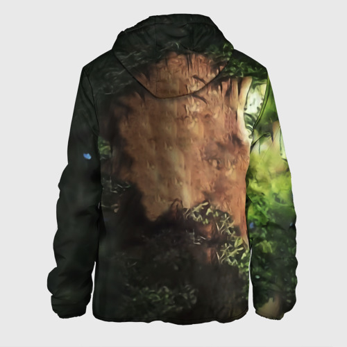 Мужская куртка 3D Мудрое дерево с лицом мем, цвет 3D печать - фото 2