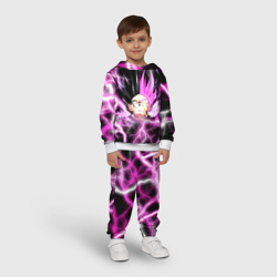 Детский костюм с толстовкой 3D Драгон Бол - Гоку и блек  молний - фото 2