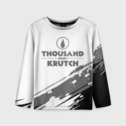 Детский лонгслив 3D Thousand Foot Krutch логотип