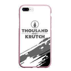 Чехол для iPhone 7Plus/8 Plus матовый Thousand Foot Krutch логотип