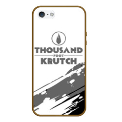 Чехол для iPhone 5/5S матовый Thousand Foot Krutch логотип