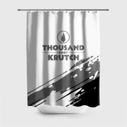 Штора 3D для ванной Thousand Foot Krutch логотип
