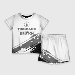 Детский костюм с шортами 3D Thousand Foot Krutch логотип