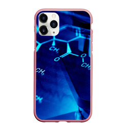 Чехол для iPhone 11 Pro Max матовый Органика chemistry