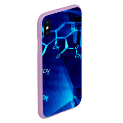 Чехол для iPhone XS Max матовый Органика chemistry - фото 2