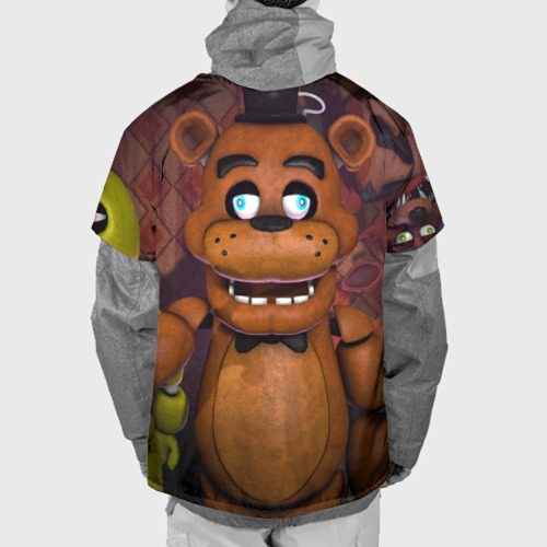 Накидка на куртку 3D Five Nights аt Frеddy's, цвет 3D печать - фото 2