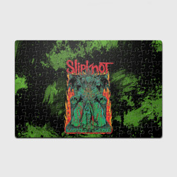 Головоломка Пазл магнитный 126 элементов Slipknot green    satan