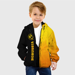 Детская куртка 3D Borussia - gold gradient: по-вертикали - фото 2