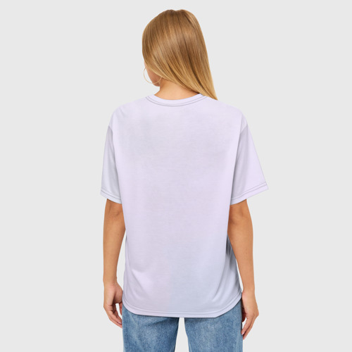 Женская футболка oversize 3D Флэр Аргранд, цвет 3D печать - фото 4