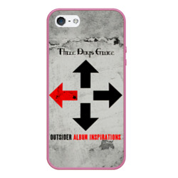 Чехол для iPhone 5/5S матовый Outsider Album Inspirations - Three Days Grace