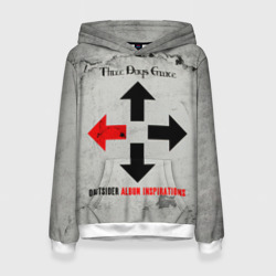 Женская толстовка 3D Outsider Album Inspirations - Three Days Grace